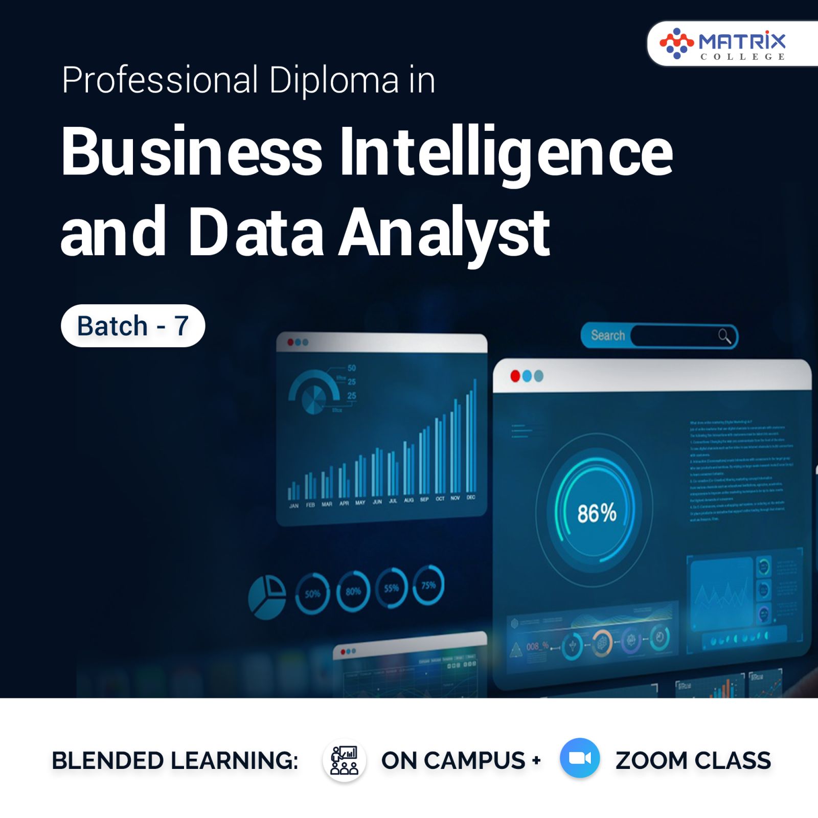 Diploma in Business Intelligence and Data Analyst Batch-7